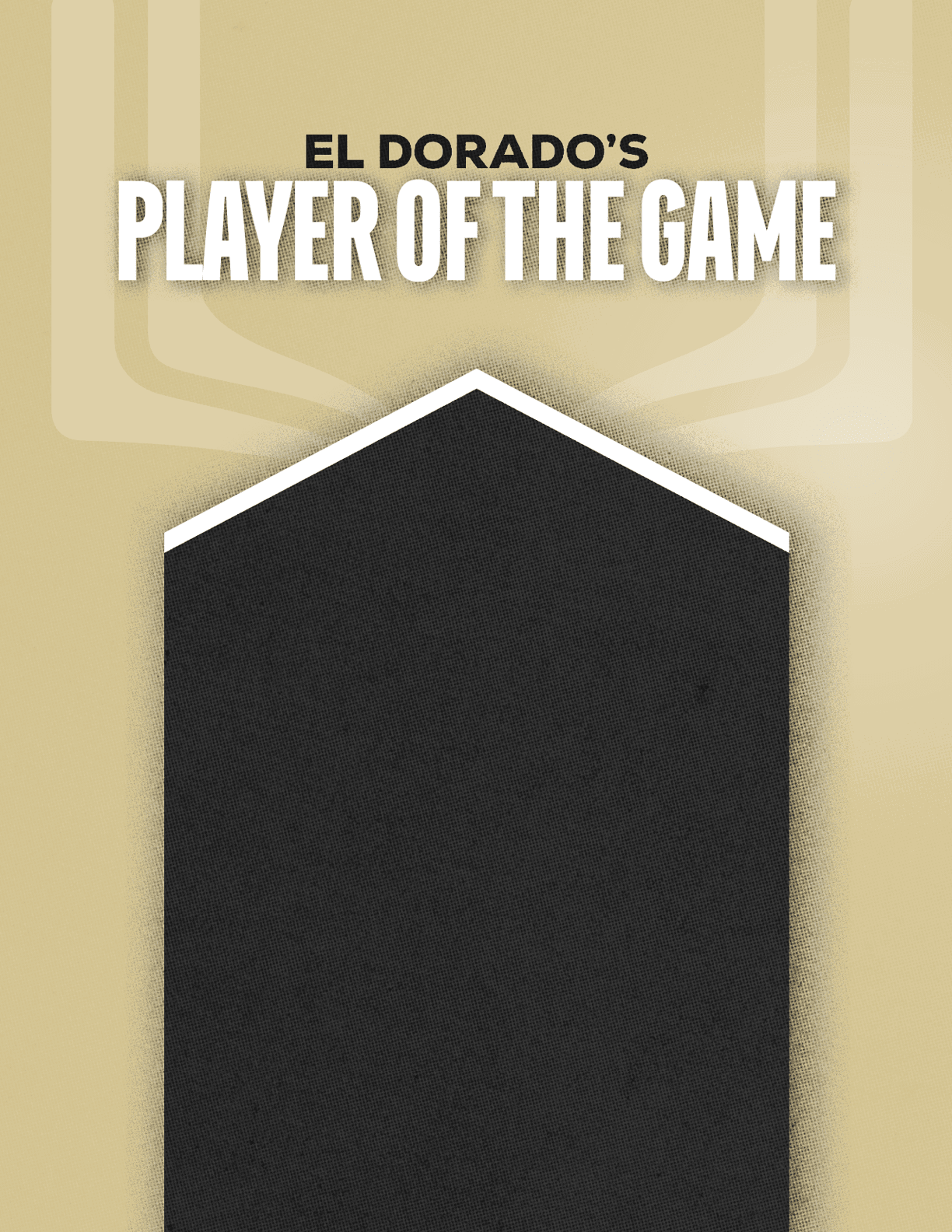 A red and black poster with the words “Sun Prairie East's Players of the Game" written on it. Description generated by AI