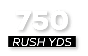 RUSH YDS,75