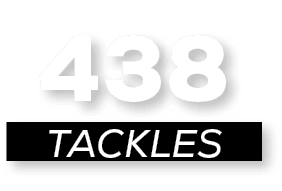 tackles,43