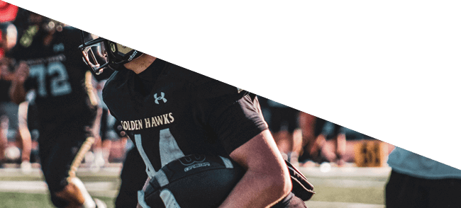 A group of football players kneeling on the field, some with their hands on their heads. AI generated content