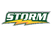 A logo with a pirate hat on it. Description generated by AI