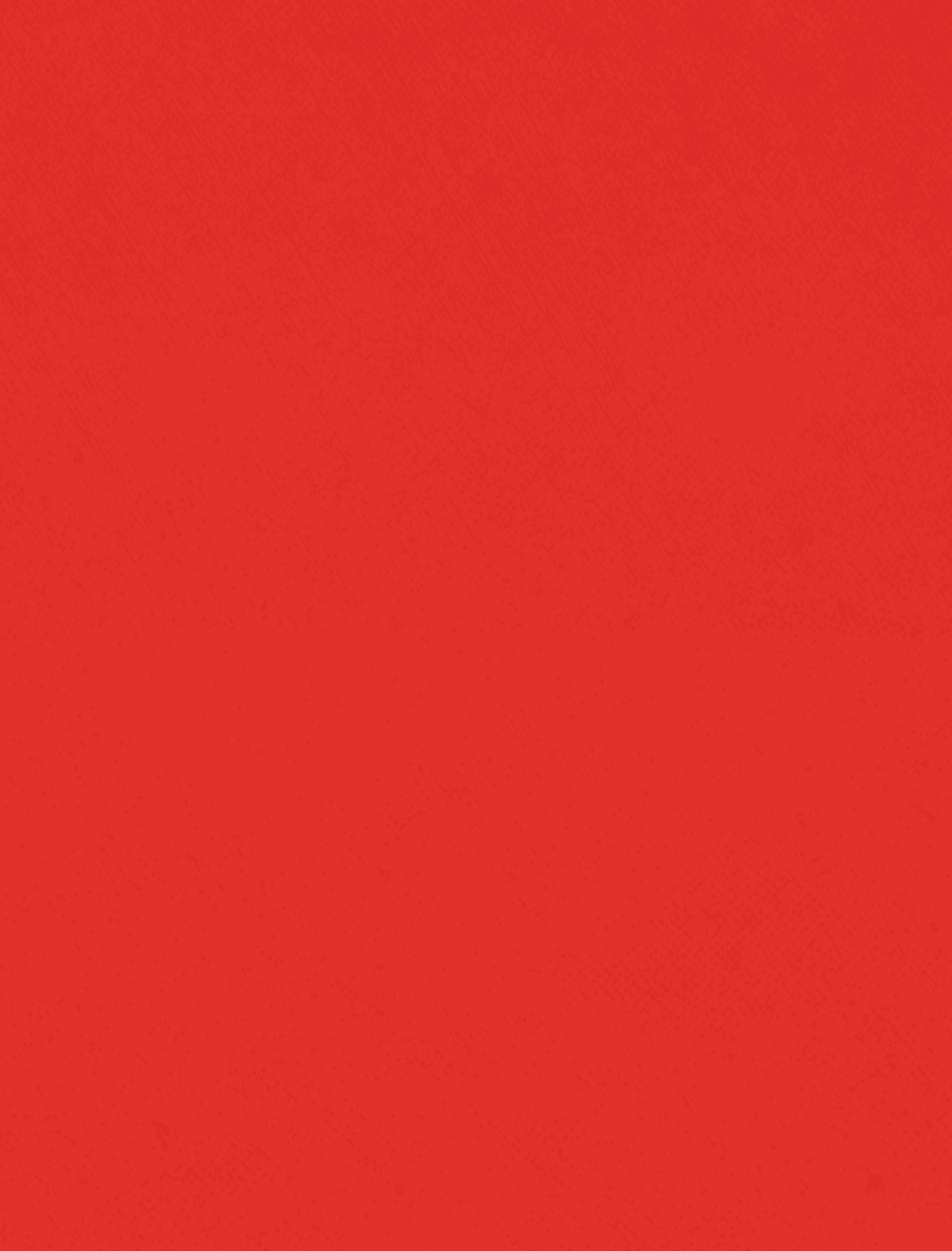 Red background with no people. Description generated by AI