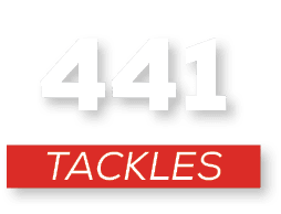 tackles,44