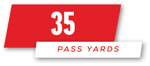 Pass yards,3