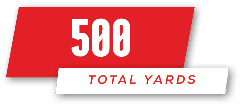 total yards,50