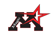 A logo with a pirate hat on it. Description generated by AI