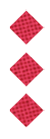 A black and white image of a circle with a red dot in the middle. Description generated by AI