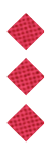 A black and white image of a circle with a red dot in the middle. Description generated by AI