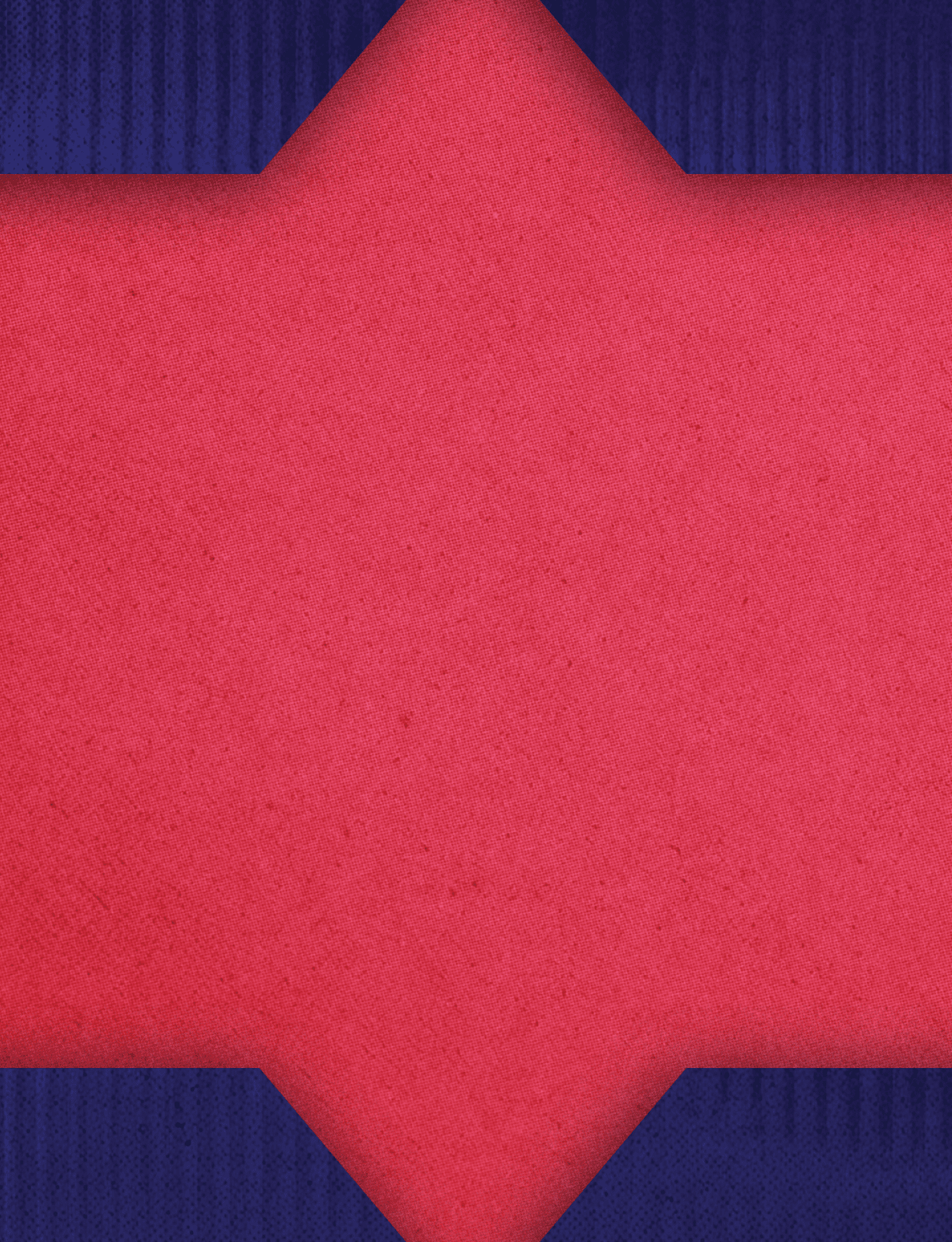 A red and blue striped cloth with a red background. Description generated by AI