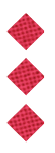 A black and white image of a circle with a red dot in the middle. Description generated by AI