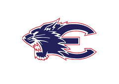 A blue and red logo of a lion with a red mouth. Description generated by AI