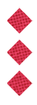 A black and white image of a circle with a red dot in the middle. Description generated by AI