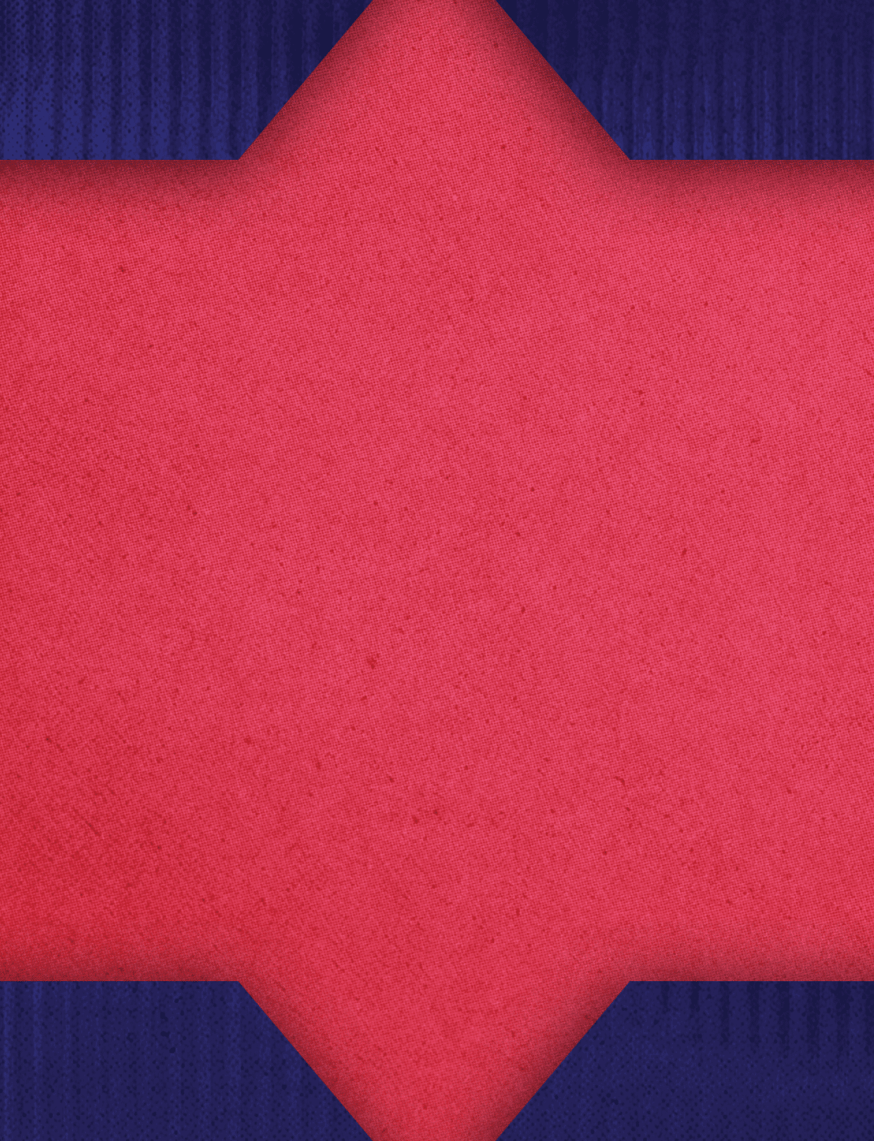 A red and blue striped cloth with a red background. Description generated by AI