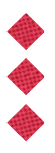 A black and white image of a circle with a red dot in the middle. Description generated by AI