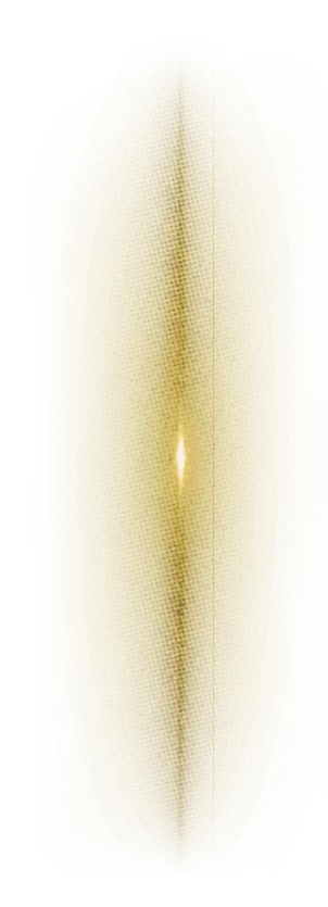 A yellow circle with a light shining in it. Description generated by AI