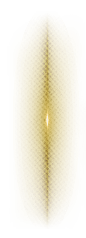 A yellow circle with a light shining in it. Description generated by AI