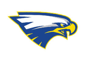A blue and red logo of a lion. Description generated by AI