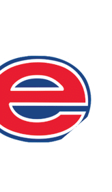 A blue and red logo of a lion. Description generated by AI