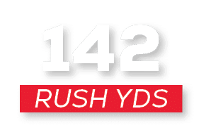 RUSH YDS,14