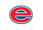 A blue and red logo of a cat with its mouth open. Description generated by AI