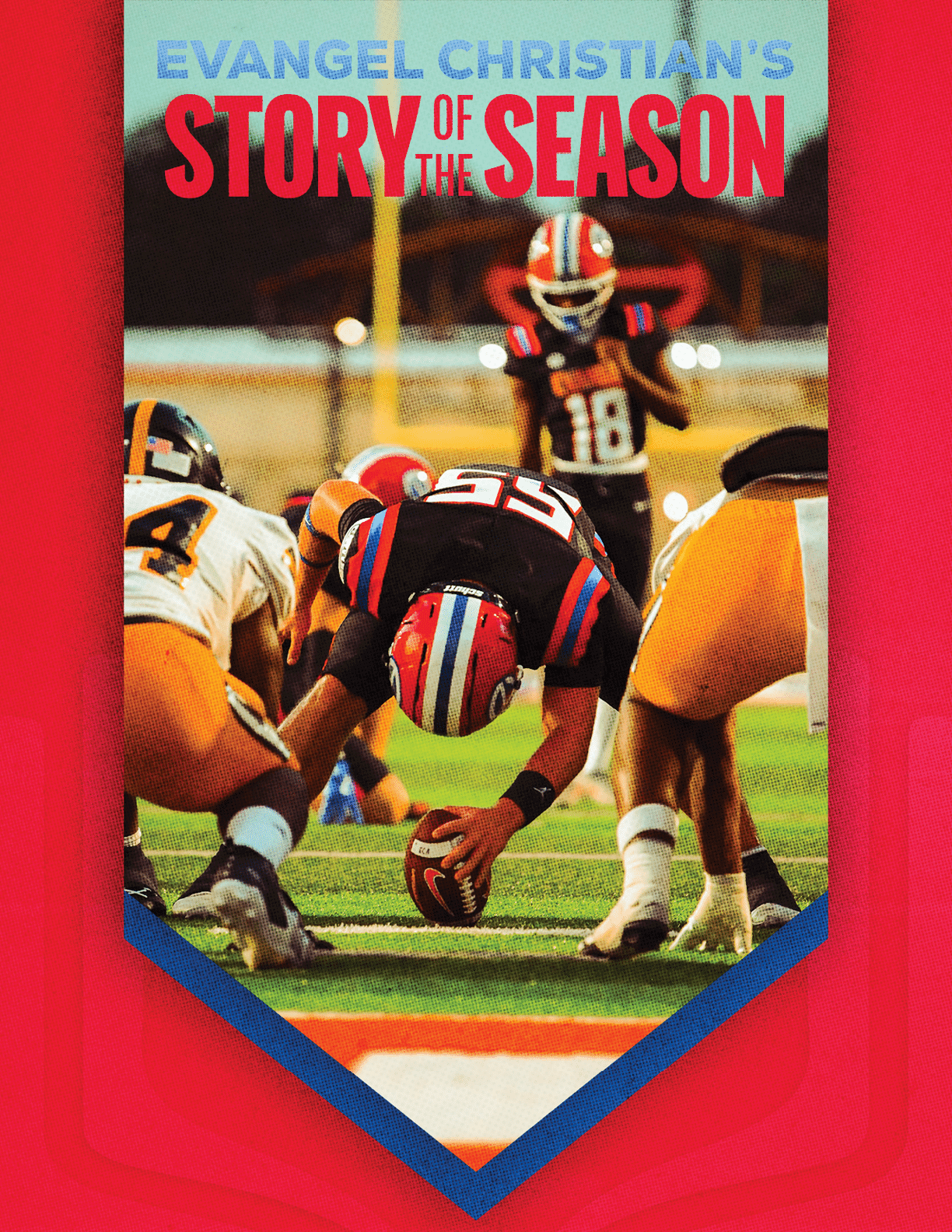 A group of football players huddled together. Description generated by AI