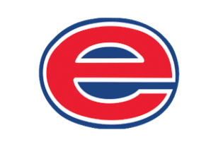 A blue and red logo of a lion. Description generated by AI