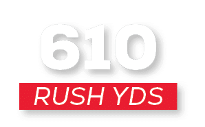 RUSH YDS,61