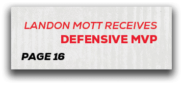 page 16,LANDON MOTT RECEIVES DEFENSIVE MV