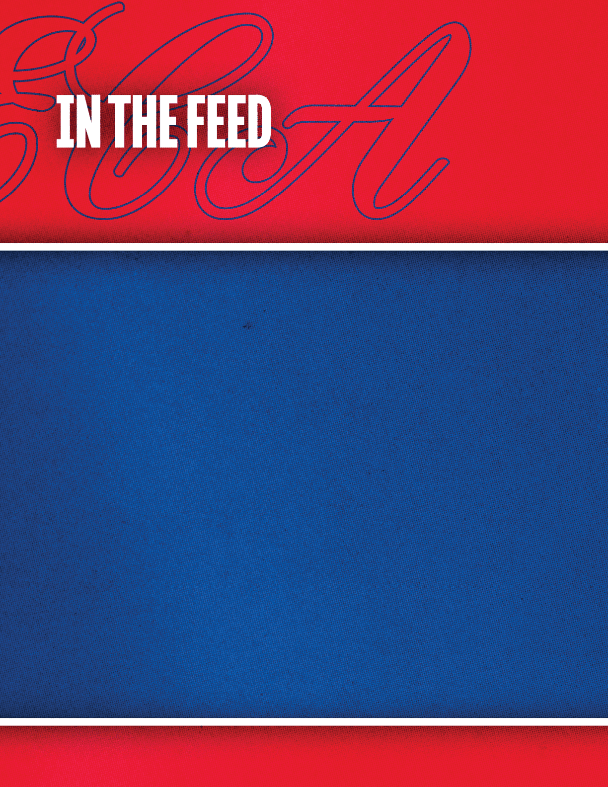 A red and blue background with a red and white logo. Description generated by AI