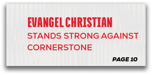 page 10,Evangel Christian Stands Strong Against Cornerstone