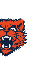 A blue and red logo of a lion. Description generated by AI
