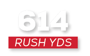 RUSH YDS,61