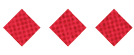 A black and white image of a circle with a red dot in the middle. Description generated by AI