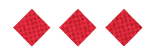 A black and white image of a circle with a red dot in the middle. Description generated by AI