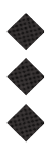A black and white image of a circle with a red dot in the middle. Description generated by AI