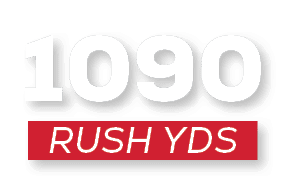 RUSH YDS,109