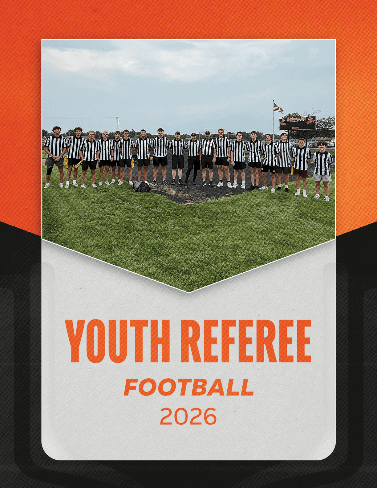 A group of football players sitting on a bench. Description generated by AI