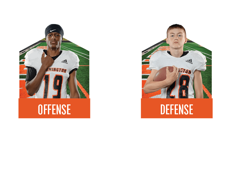Defense,Offense,Caleb Jarocki 3 INTErceptions,Courvell Starks 2 rushing TDS,PLAYERS OF THE WEE