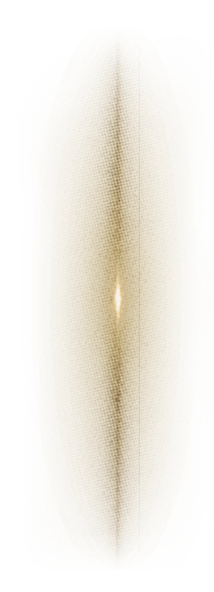 A yellow circle with a light shining in it. Description generated by AI