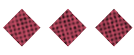 A black and white image of a circle with a red dot in the middle. Description generated by AI