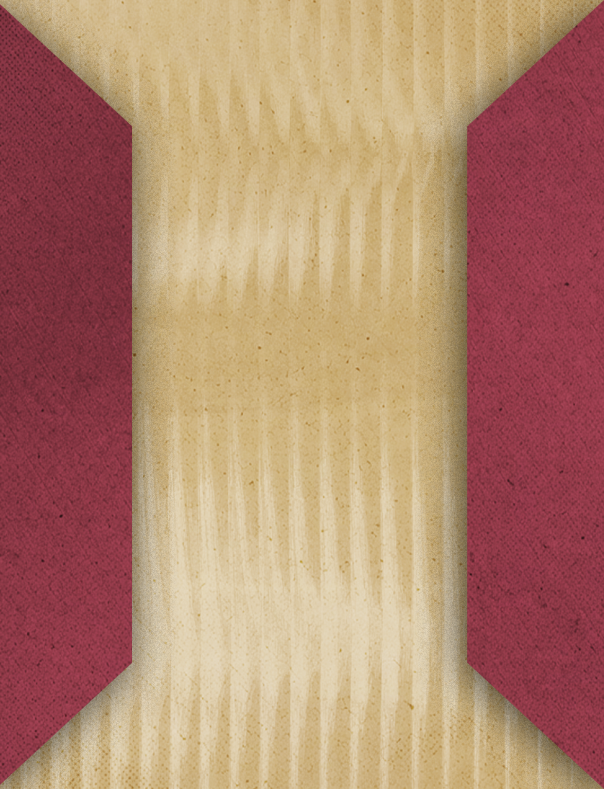 A blue and red tie with a red background. Description generated by AI
