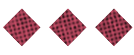 A black and white image of a circle with a red dot in the middle. Description generated by AI