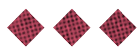 A black and white image of a circle with a red dot in the middle. Description generated by AI
