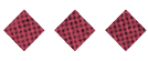 A black and white image of a circle with a red dot in the middle. Description generated by AI