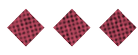 A black and white image of a circle with a red dot in the middle. Description generated by AI