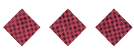 A black and white image of a circle with a red dot in the middle. Description generated by AI