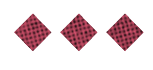 A black and white image of a circle with a red dot in the middle. Description generated by AI