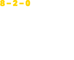 8 – 2 – 0 John West Bob Hicks Mike Romano Dave O’Brien Paul Luft