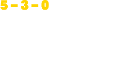 5 – 3 – 0 Tom Carpenter Zac Nowak Kevin Twardzik Tyler Cranker