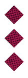 A black and white image of a circle with a red dot in the middle. Description generated by AI